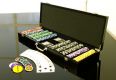 Poker set 500 ks Ocean Black dřevo