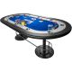 Pokerový stůl "FULL HOUSE", modrý