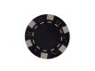 Kusový žeton design Kostky černý - 25 ks