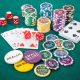 Pokerový kufr Texas Holdem Black Jack s laserovými žetony