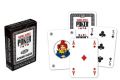 Poker karty WSOP regular index černé