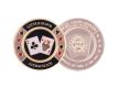 Poker guard Stříbrný ochranný žeton - AQ