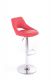 Barová židle G21 Aletra koženková red