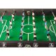 GamesPlanet® Profi fotbálek Leeds, 140 x 73 x 87 cm, černý