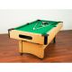 GamesPlanet® Kulečníkový stůl s vybavením 6ft, sv. dřevo
