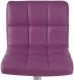 Sada barových židlí, fialová, 2 ks