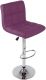 Sada barových židlí, fialová, 2 ks